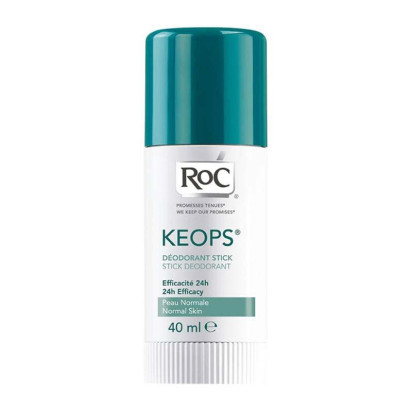KEOPS Stick Déodorant Sans Alcool Efficacité 24h, 40ml Roc - Parashop