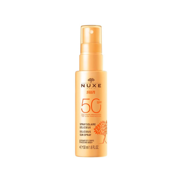 Nuxe SUN Spray Solaire Délicieux SPF50, 50ml | Parashop.com