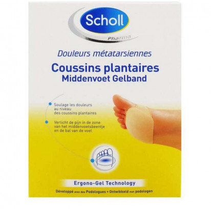 Coussin plantaire, 1 paire 36-38 Scholl - Parashop