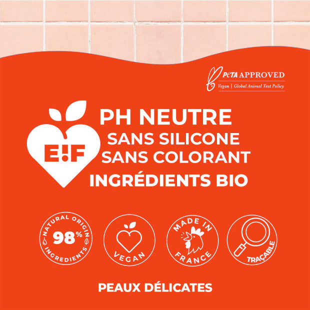 Energie Fruit Gel douche pêche blanche & eau de riz, 500ml | Parashop.com