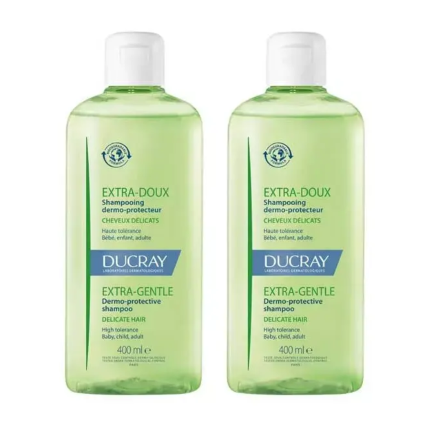 Shampoing Extra-Doux, Lot 2X400ml