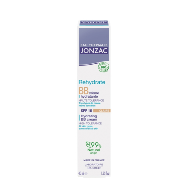 Rehydrate Bb Crème Bio Teinte Claire, 40ml