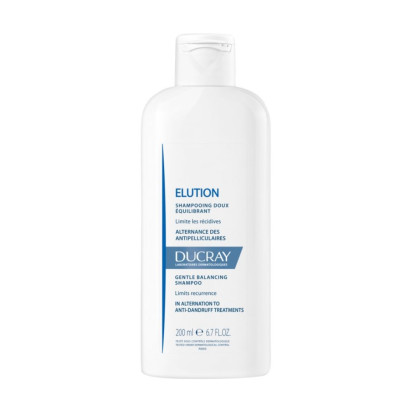 Ducray ELUTION Shampoing Doux Équilibrant, 200ml | Parashop.com