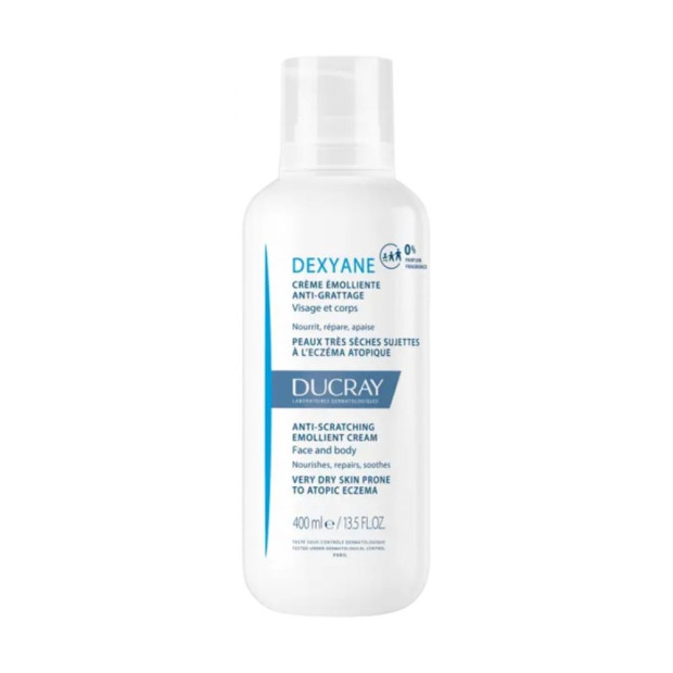 Ducray DEXYANE Crème Emolliente Anti-Grattage, 400ml | Parashop.com