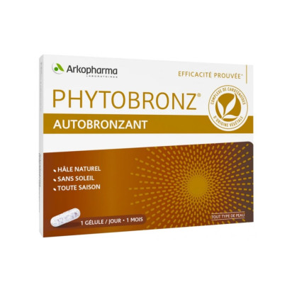 Arkopharma PHYTOBRONZ® Autobronzant, 30 comprimés | Parashop.com