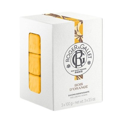 Bois d'Orange Savons Bienfaisant, 3x100g