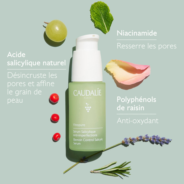 Caudalie VINOPURE Sérum Anti-Imperfections, 30ml | Parashop.com