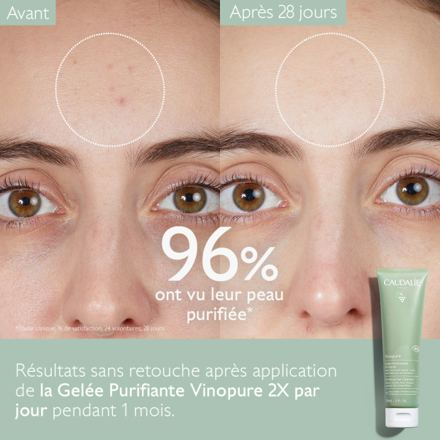 Caudalie VINOPURE Gelée Nettoyante Purifiante 150ml | Parashop.com