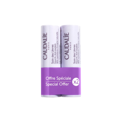 CAUDALIE VINOTHERAPIST Soin des Lèvres, lot 2x4.5g | Parashop.com