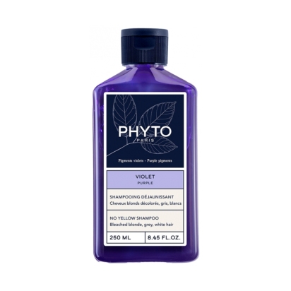 Phyto VIOLET Shampooing Déjaunissant 250ml | Parashop.com