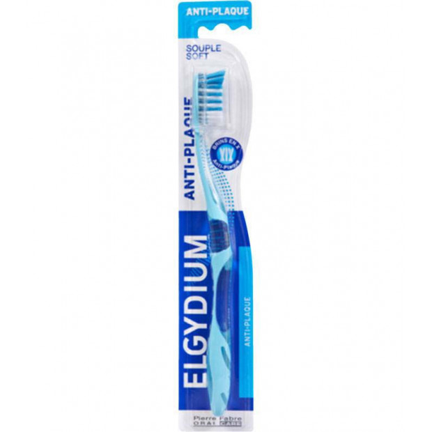 Brosse à Dents Anti-Plaque Souple Elgydium - Parashop