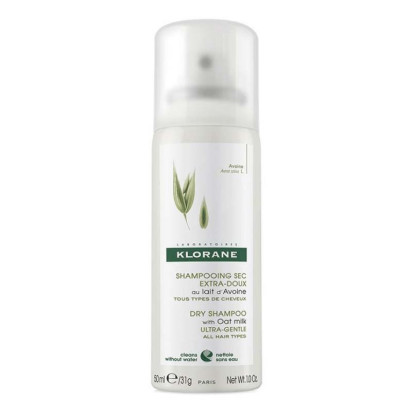 Shampoing SEC Extra doux lait d'avoine, 50ml Klorane - Parashop