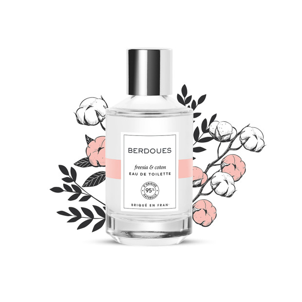 Berdoues Eau de toilette Freesia & Coton, 100ml | Parashop.com