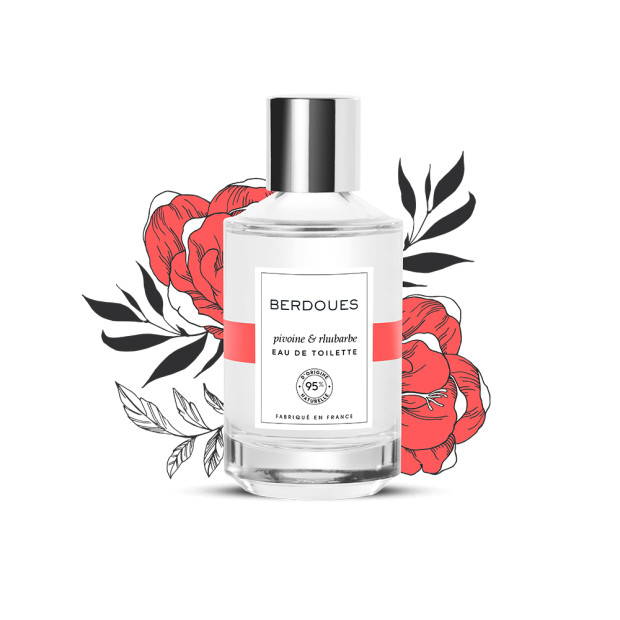 Berdoues Eau de toilette Pivoine & Rhubarbe, 100ml | Parashop.com
