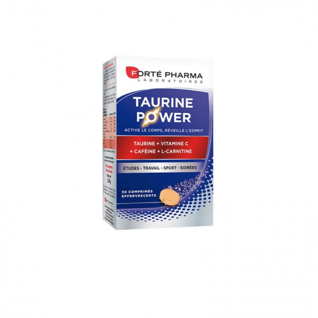 ENERGIE Taurine Power, 30 comprimés Forte Pharma - Parashop
