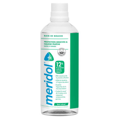 Bain de bouche Haleine Fraîche, 400ml Meridol - Parashop