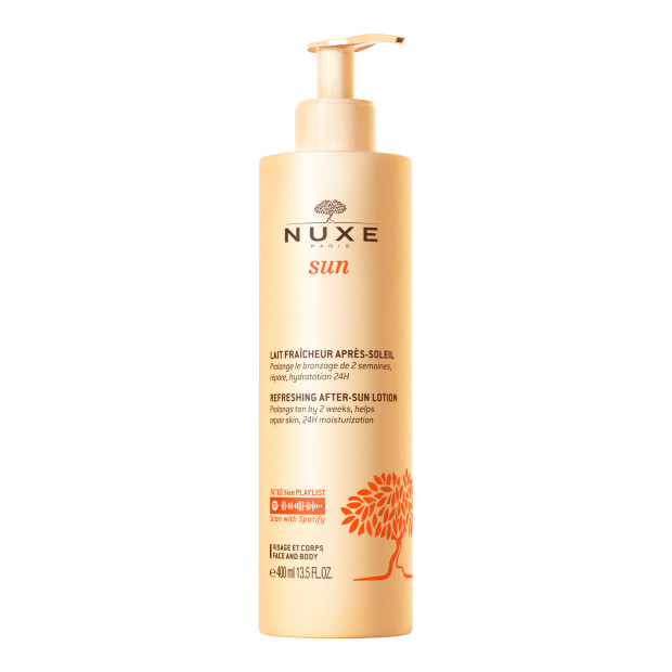 Nuxe SUN Lait fraîcheur après-soleil visage corps, 400ml | Parashop.com