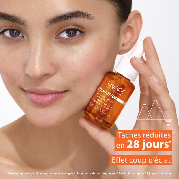 Uriage DEPIDERM Sérum Anti-Taches Booster d'Eclat, 30ml | Parashop.com