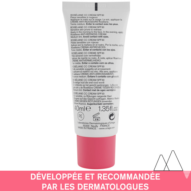 Uriage ROSÉLIANE CC Cream SPF30, 40ml | Parashop.com