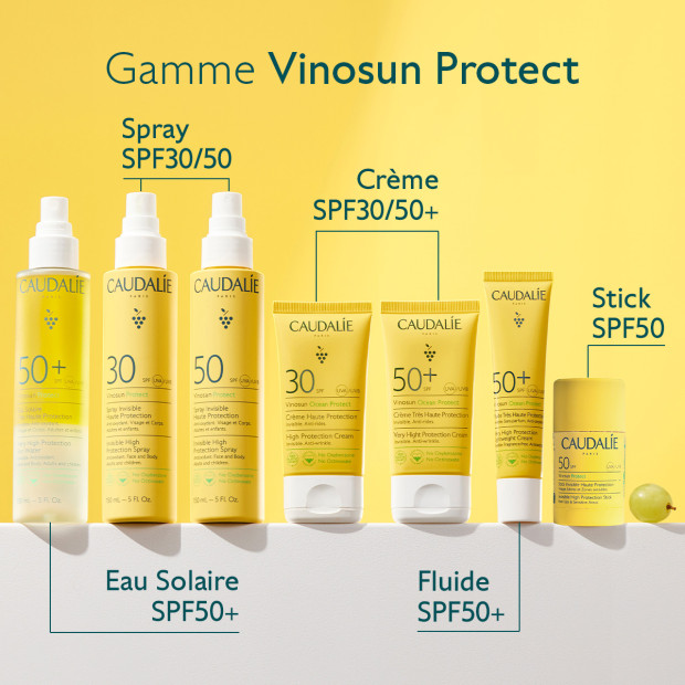 Caudalie VINOSUN Fluide solaire SPF50+, 40ml | Parashop.com