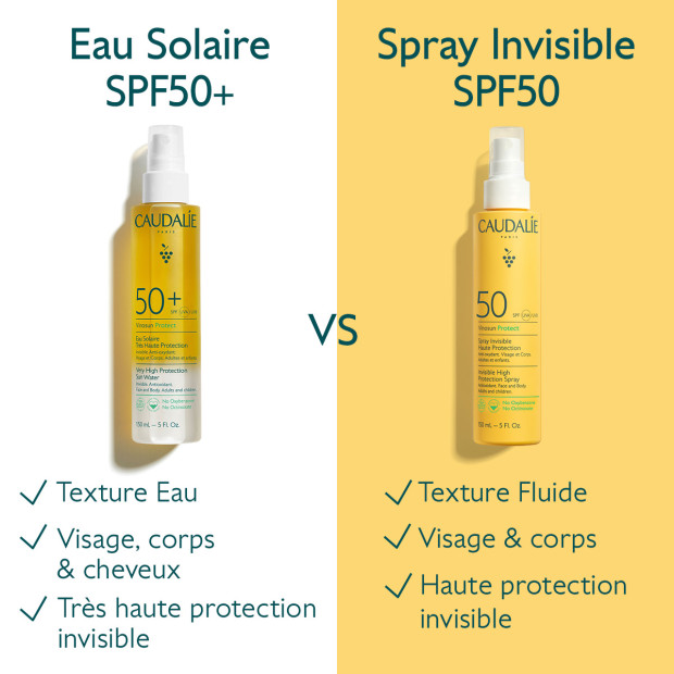 Caudalie VINOSUN Eau solaire SPF50, 150ml | Parashop.com