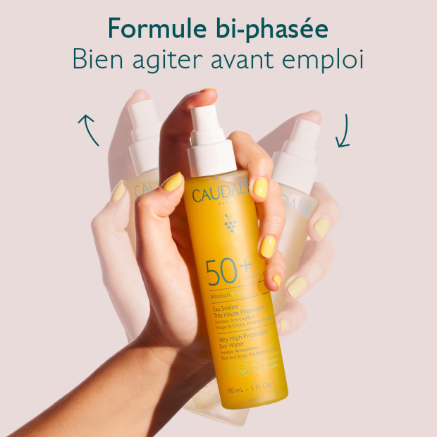 Caudalie VINOSUN Eau solaire SPF50, 150ml | Parashop.com