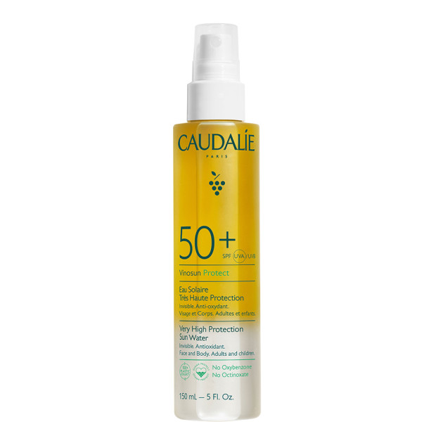 Caudalie VINOSUN Eau solaire SPF50, 150ml | Parashop.com