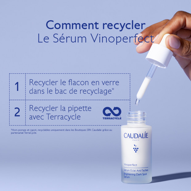Caudalie Coffret Vinoperfect Sérum anti-tâches 30ml + Vinosun Protect SPF50+ 25ml OFFERT | Parashop.com