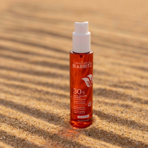 Huile Solaire Satinée Spf30, 125ml
