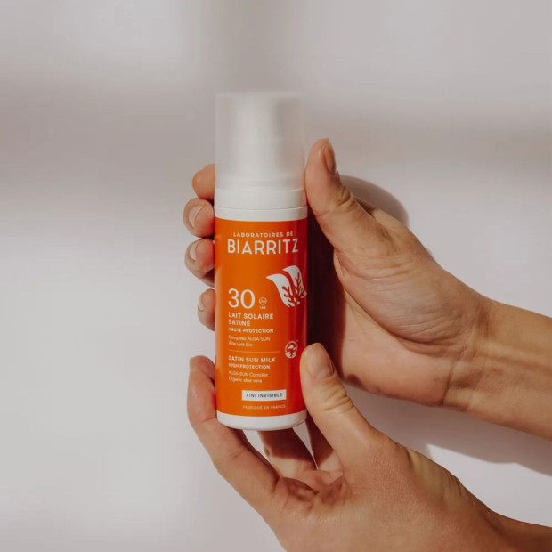 Lait Solaire Satiné Spf30, 100ml