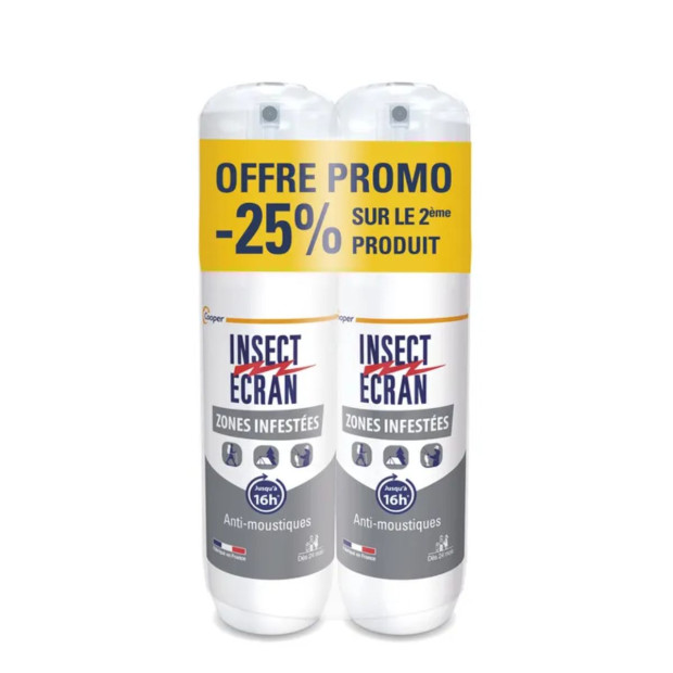 Anti-Moustiques Zones Infestées, Lot 2X100ml