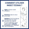 Anti-Moustiques Spray Répulsif Peau Familles, lot 2x100ml