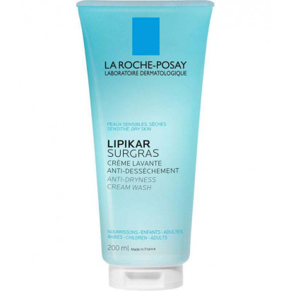LIPIKAR Surgras douche, crème, 200ml