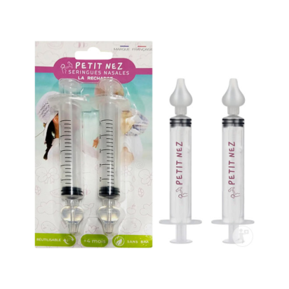 Petit Nez Seringues Nasales Recharge Mouche Bébé x2 | Parashop.com