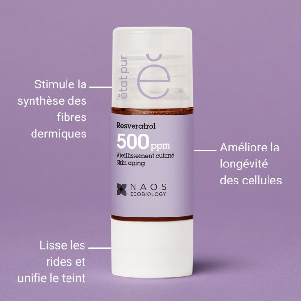 Actif Pur Resvératrol Vieillissement Cutané, 15ml