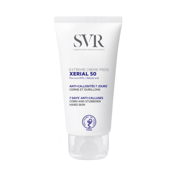 SVR XERIAL 50 Extrême Crème Pieds à 50% d'Urée, 50ml | Parashop.com