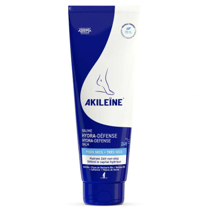 AKILEINE Baume Hydra Défense pieds très secs, 125ml | Parashop.com
