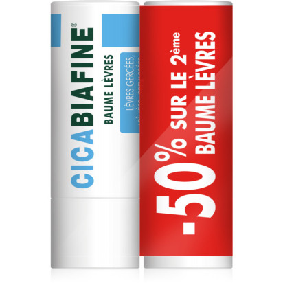 CICABIAFINE Baume Lèvres, 2x4.9g