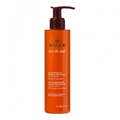 RÊVE DE MIEL®, Gel Nettoyant Et Démaquillant Visage, 200ml Nuxe - Parashop