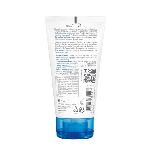 Bioderma Crème ultra-nourrissante mains & ongles, lot 2x50ml | Parashop.com