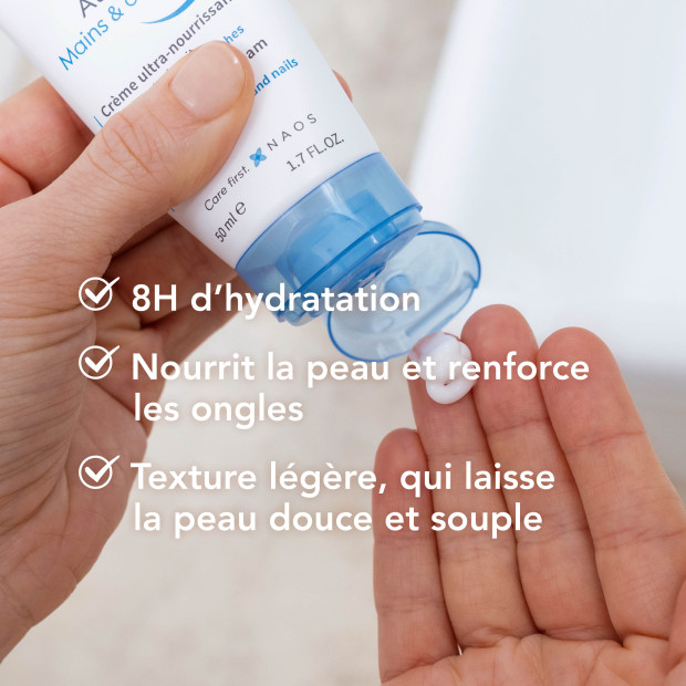 Bioderma Crème ultra-nourrissante mains & ongles, lot 2x50ml | Parashop.com