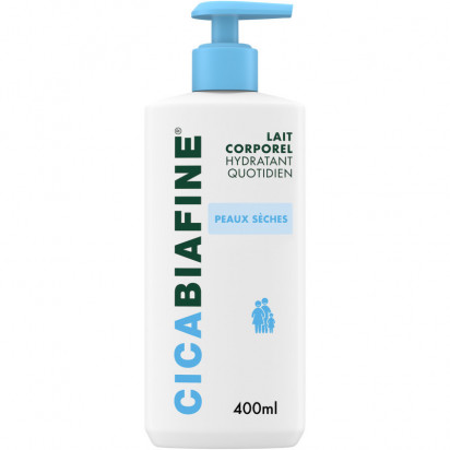 CICABIAFINE Lait Hydratant Corporel Quotidien, 400ml Les Dermocosmétiques de Biafine - Parashop