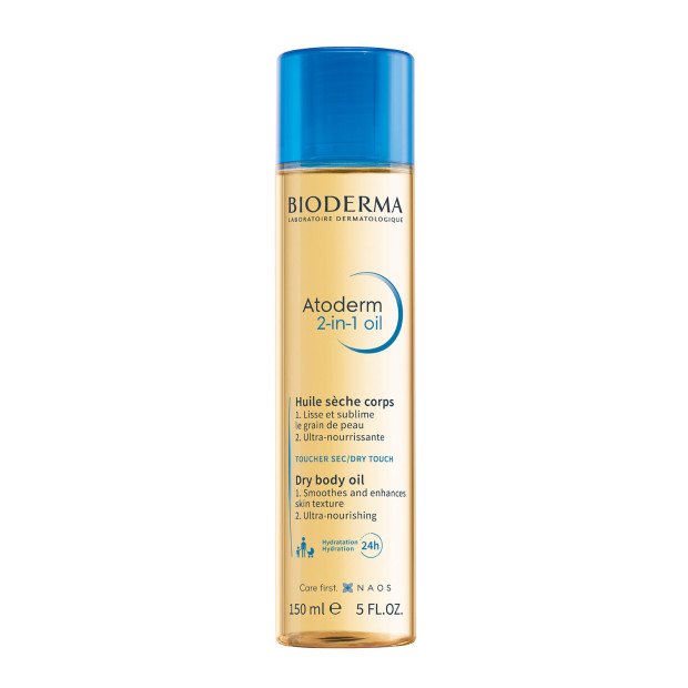 Bioderma ATODERM 2-en-1 Huile Sèche Corps, 150ml | Parashop.com