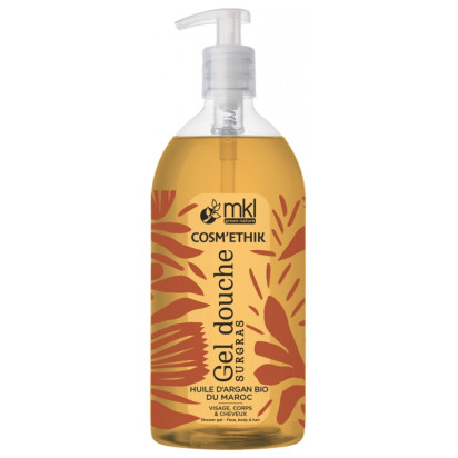 Mkl Green Nature Cosm'Ethik Gel Douche Huile d'Argan du Maroc, 1L | Parashop.com