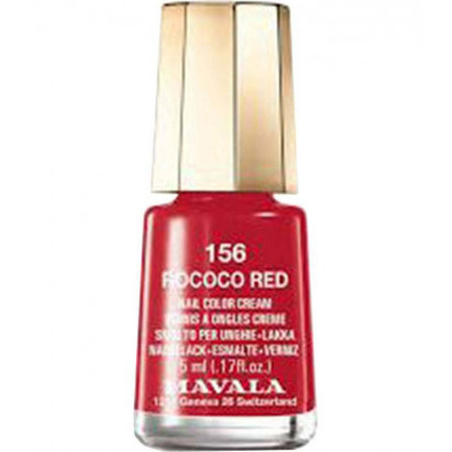 MINI COLOR vernis à ongles Rococo red N°156, 5ml Mavala - Parashop