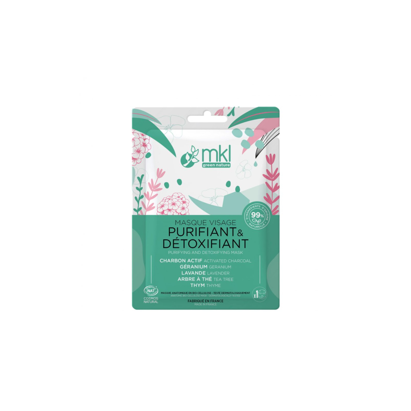 Sachet de 3x Masques Compressés Visage Adolescent peau grasse 25g