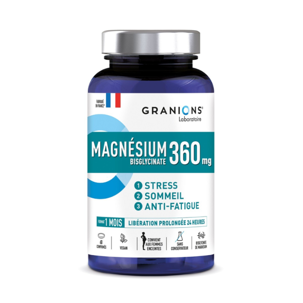 Magnésium 360 Mg, 60 Comprimés