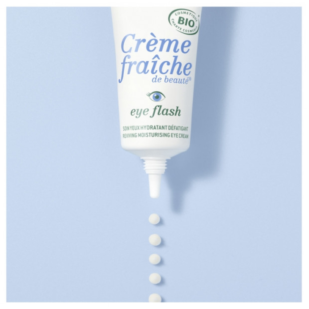 Crème Fraîche De Beauté Eye Flash Soin Yeux Bio, 15ml