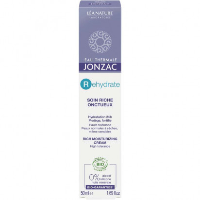 REHYDRATE Soin riche réhydratant visage, 50ml Jonzac - Parashop