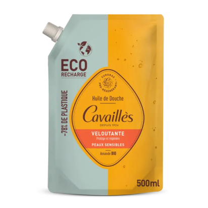 Rogé Cavailles Huile de Douche Veloutante Éco-Recharge, 500ml | Parashop.com